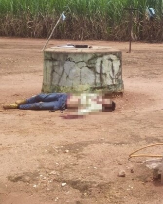 Bandido foi morto a tiros por dono de fazenda.