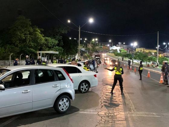 Operação Lei Seca realizada em VG