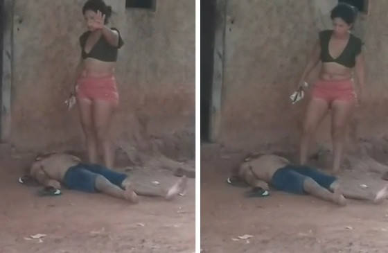 Mulher matou homem com facada no peito