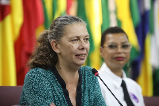 Ministra do Esporte se reúne com o governador Mauro Mendes.