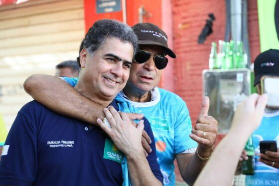 Emanuel quis surpreender homem que faz aniversário no mesmo dia em que Cuiabá