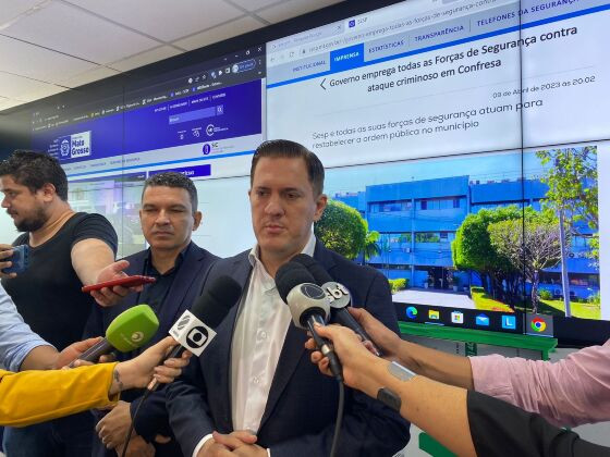 Secretário destacou que mais de 100 policiais do estado estão mobilizados na operação.