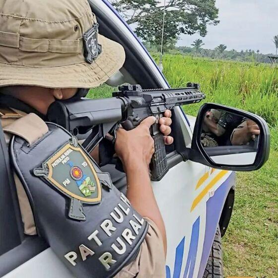 Bandido morreu em confronto com a Patrulha Rural de Tocantins