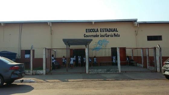 Ameaça foi feita por alunos do oitavo ano da Escola Estadual Governador José Garcia Neto.