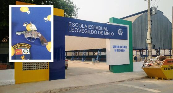 Denúncia apontava que ele estava indo armado para escola