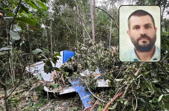 Vagno Fernandes Bileco, de 42 anos, morreu em uma queda de avião agrícola