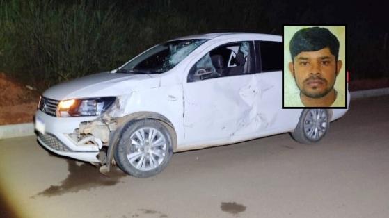   Varnildo de Sousa Araújo morreu ainda no local