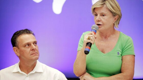 Margareth afirmou que vai apoiar o candidato do governador Mauro Mendes