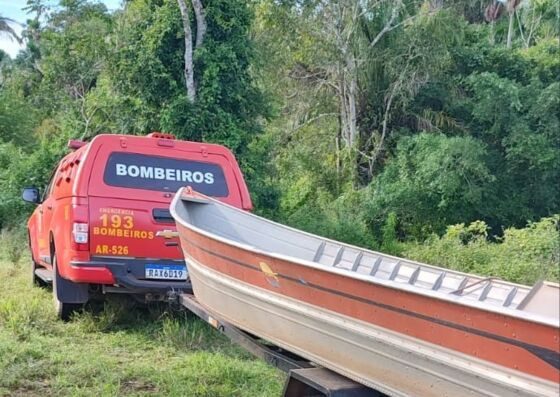 Corpo foi encontrado pelos Bombeiros