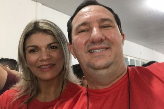 A esposa de Barranco já foi  coordenadora de saúde bucal de Cuiabá.