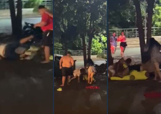 As cenas teriam sido gravadas no último fim de semana.