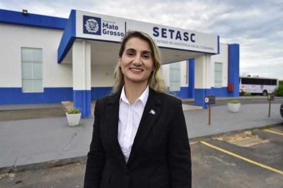 Grasielle ficou à frente da Setasc por mais de dois anos