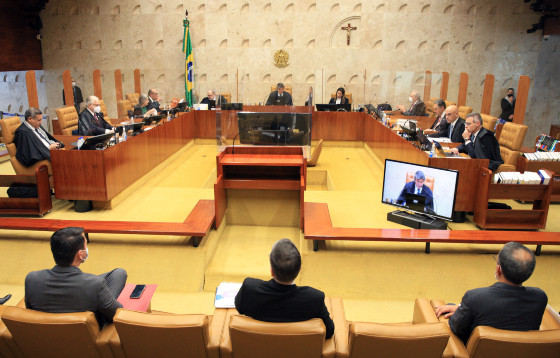 Ministros do STF acompanharam o voto da relatora, Rosa Weber.