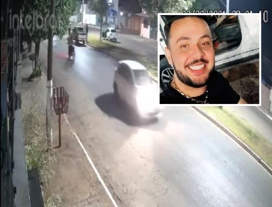 Imagens flagram ataque a caminhonete de advogado morto