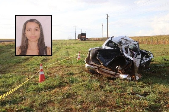 Danyelle Karolini dos Santos Lima morreu ainda no local
