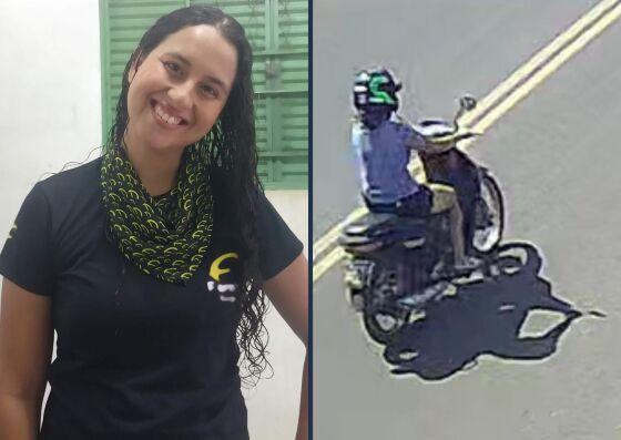 A motocicleta da vítima foi encontrada próximo a um milharal, mas a polícia não obteve êxito em localizá-la.