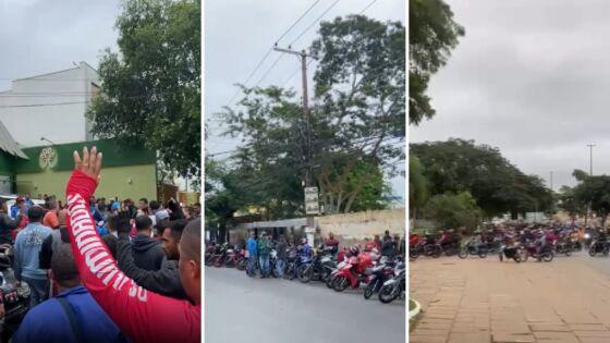 Kelvin foi velado na funerária Dom Bosco e a procissão foi cheia de homenagens até o Cemitério Parque Bom Jesus