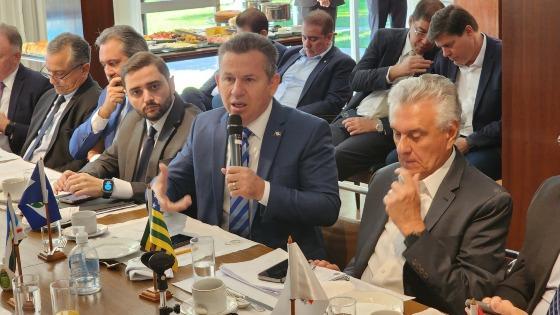 A reunião ocorreu na manhã desta quinta-feira (22), em Brasília, e contou com a presença dos demais governadores e representantes dos 27 estados