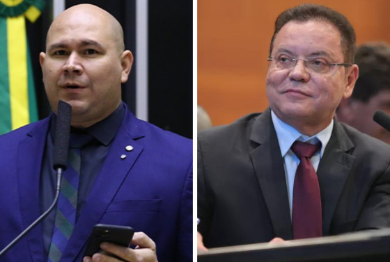 Os dois são pré-candidatos a Prefeitura de Cuiabá em 2024.