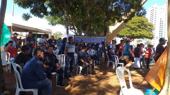 Movimento teve baixa adesão nesta quarta-feira (28)