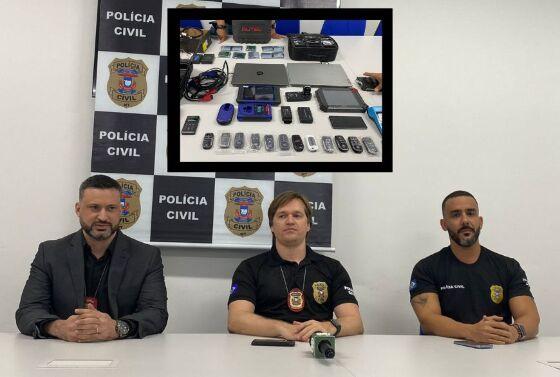 Investigação e prisão do bando foi feita pela DERFVA