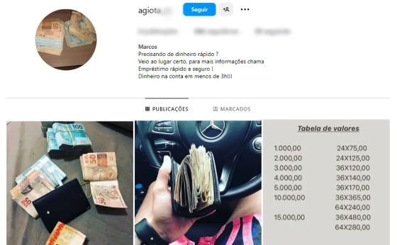 Vítima de falso agiota relata golpe