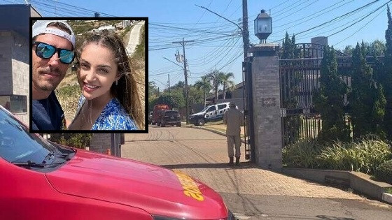 Ana Paula atirou na própria cabeça, após o sepultamento do namorado e do filho dele