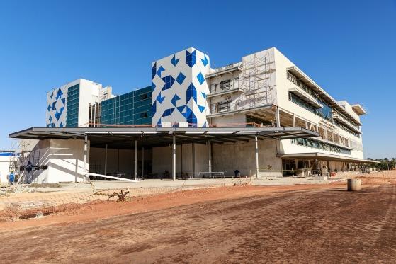 Estrutura do Hospital Central ficou abandonada por 34 anos e o projeto foi relançado em 2019, com uma ampliação de 23 m²