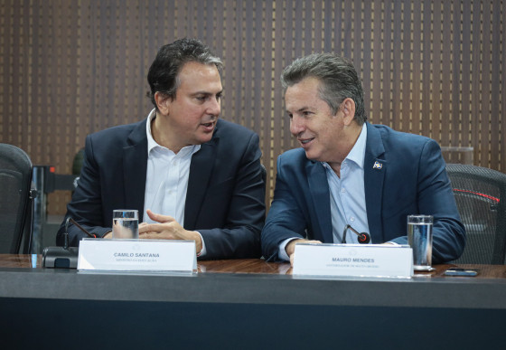 Mauro recebe Camilo Santana para pautas da Educação