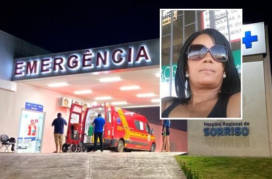 Selma Café de Freitas estava internada no Hospital Regional de Sorriso, mas não resistiu