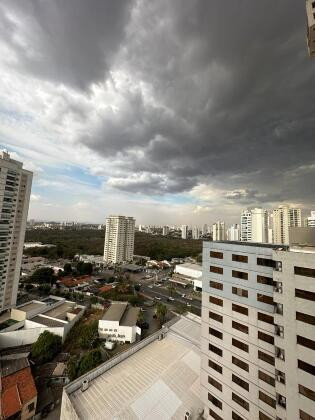 As chuvas poderão ser registradas principalmente a tarde.