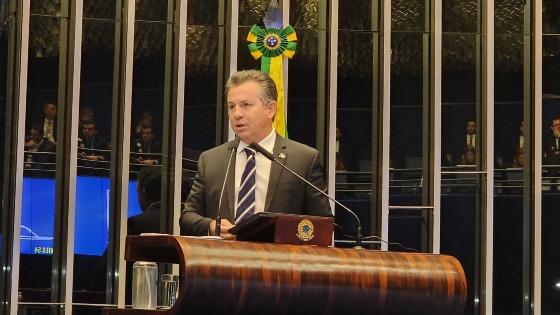 O governador defende a aprovação do Marco Temporal no Congresso Nacional