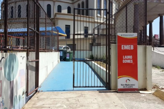 O caso ocorreu na Escola Municipal Lauro Gomes