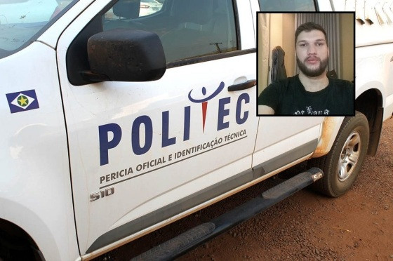 Corpo de Ismael Gomes Lima Sturm foi encaminhado ao Instituto Médico Legal