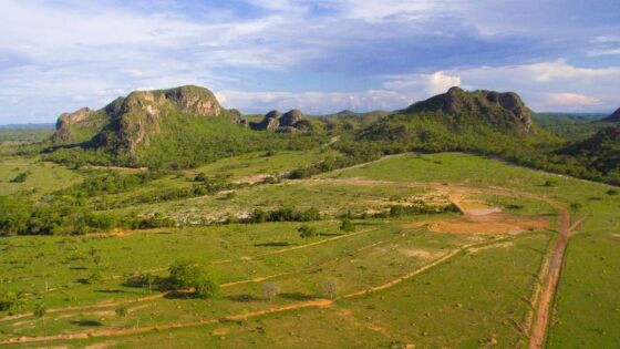 A marca deixada pelo asteroide ficou conhecida como Domo de Araguainha por causa do município de Araguainha (469 km de Cuiabá)