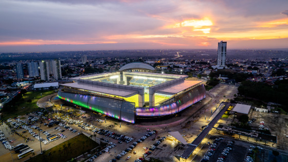 Arena Pantanal sedia duelo entre Brasil e Venezuela