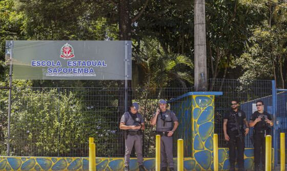 Aluno abriu fogo na Escola Estadual Sapopemba, na zona leste de São Paulo, nesta segunda (23); uma aluna morreu