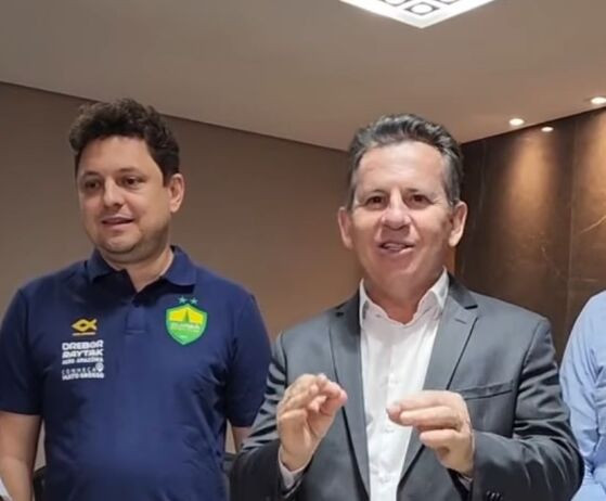 Mauro Mendes e Cristiano Dresch anunciaram iniciativa nessa segunda