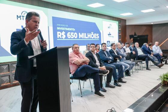 Governador Mauro Mendes lança edital para duplicação da BR-163 entre Nova Mutum e Lucas do Rio Verde