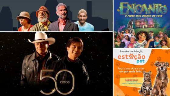 O final de semana será de clássico da música sertaneja com o show de Chitãozinho e Xororó na Acrimat