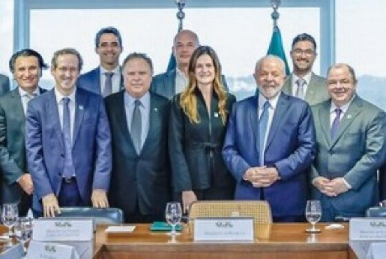 Blairo Maggi se reuniu na quarta-feira (8), em Brasília, com o presidente Lula