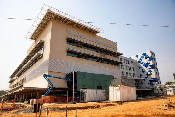 Obras Hospital Central de Cuiabá