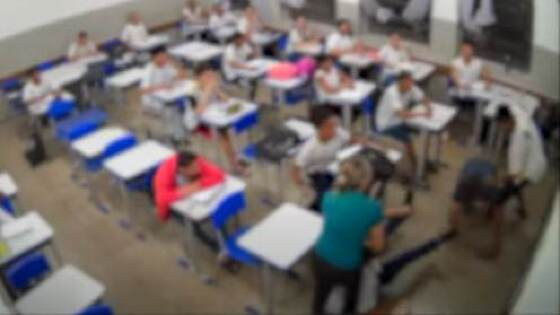 O adolescente foi apreendido. 