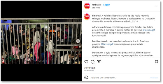 ocupação em sp