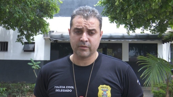 O delegado Bruno França acredita que a mãe das vítimas seria o alvo do assassino Gilberto dos Anjos 