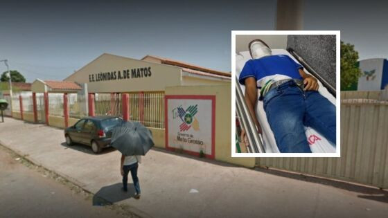 O menino foi agredido por outro aluno, de 13 anos, que confessou