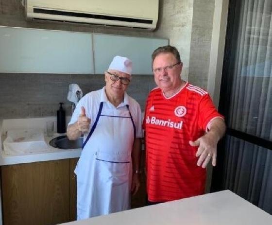 Juversino já cozinhou para o ex-governador Blairo Maggi.