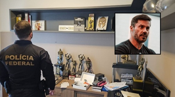 Renato Cariani, influenciador fitness alvo de operação da PF contra o tráfico de drogas