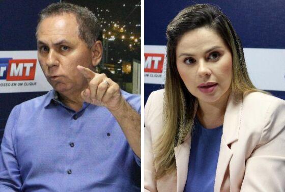 Dilemário e Michelly fazem oposição ruidosa a Emanuel Pinheiro.