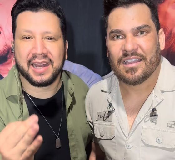 A dupla sertaneja Cleber & Cauan se apresentou em Chapada dos Guimarães no Réveillon